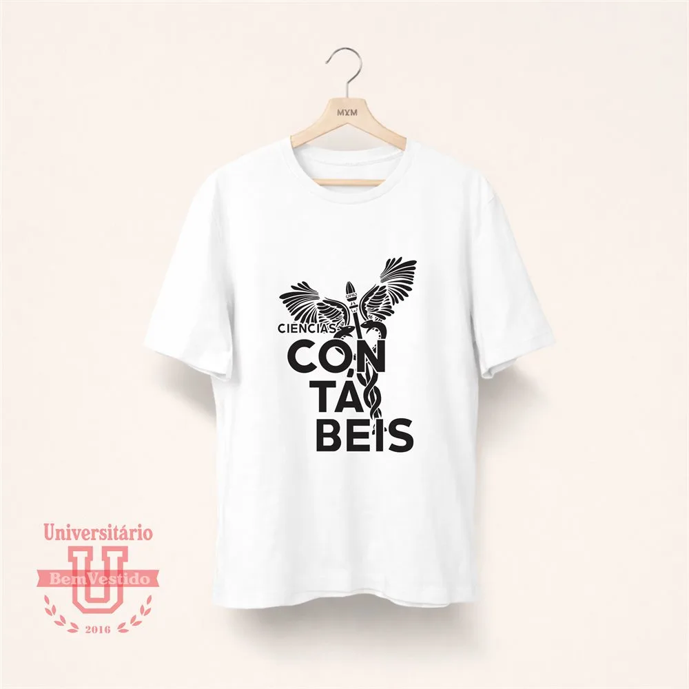 Camiseta Ciências Contábeis Preta