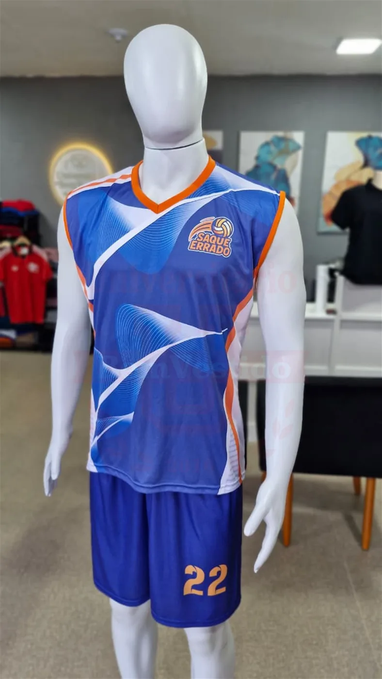 Uniforme dry fit de vôlei Saque Errado